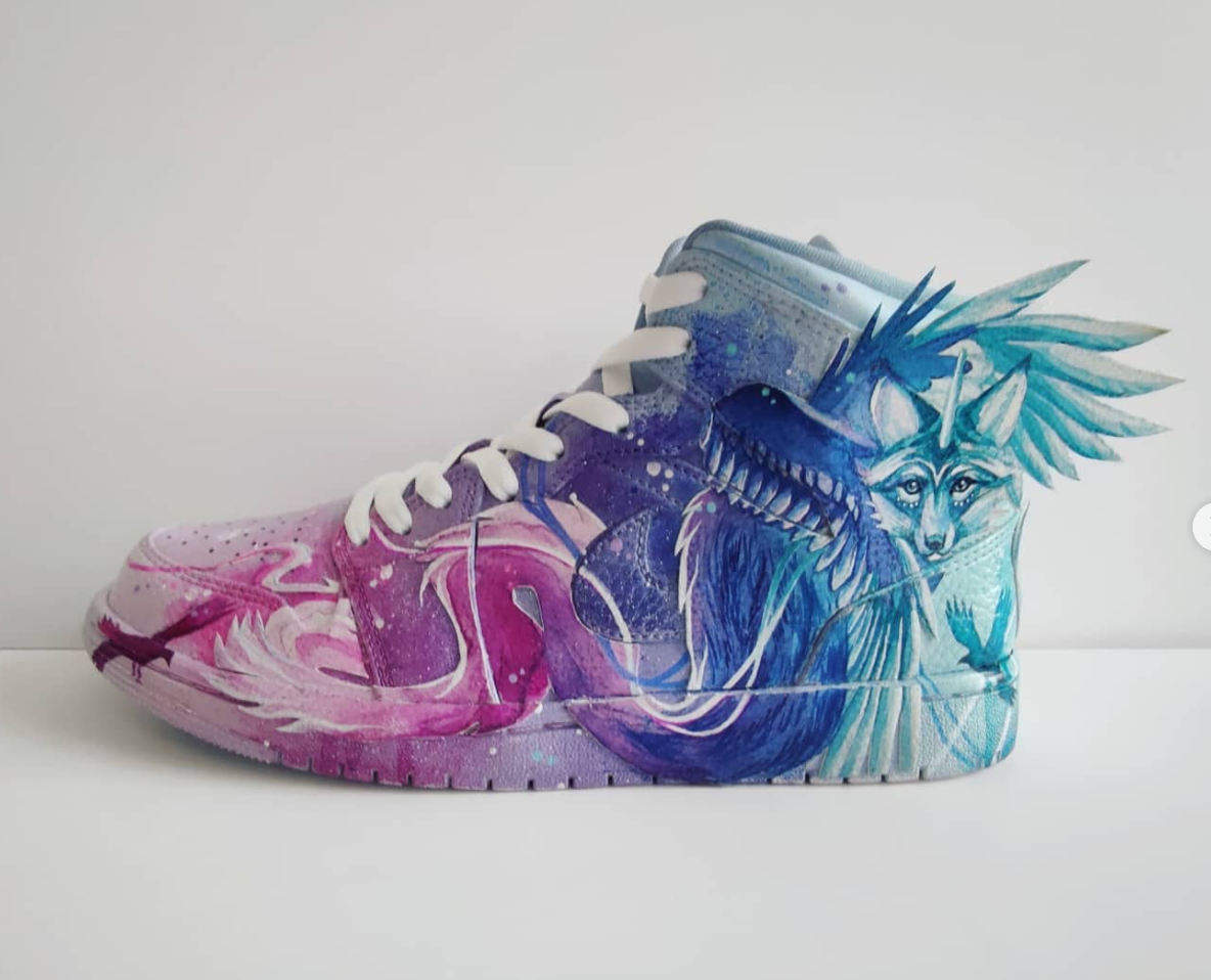 Sneakers Jordan Mid Custom