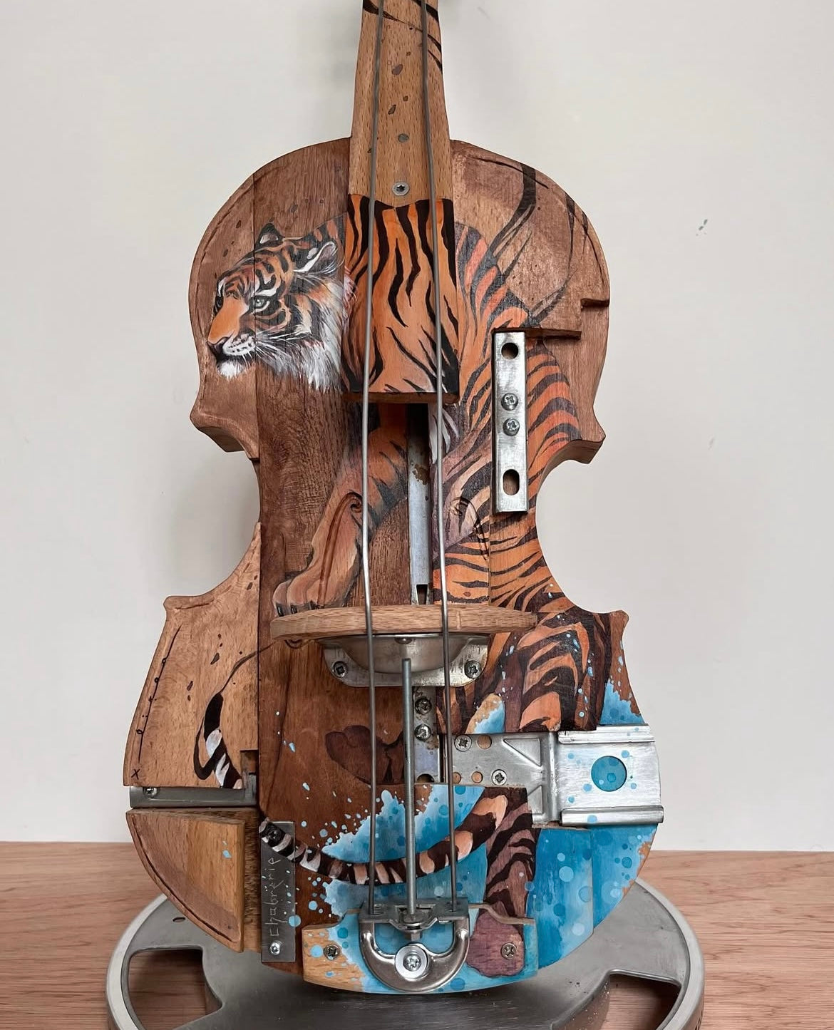 Tigre - Guitare à 4 mains avec l'artiste Gilles Chabrerie